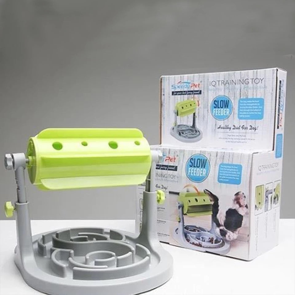 Aurum Paws Adjustable IQ Puzzle Feeder for Dogs & Cats