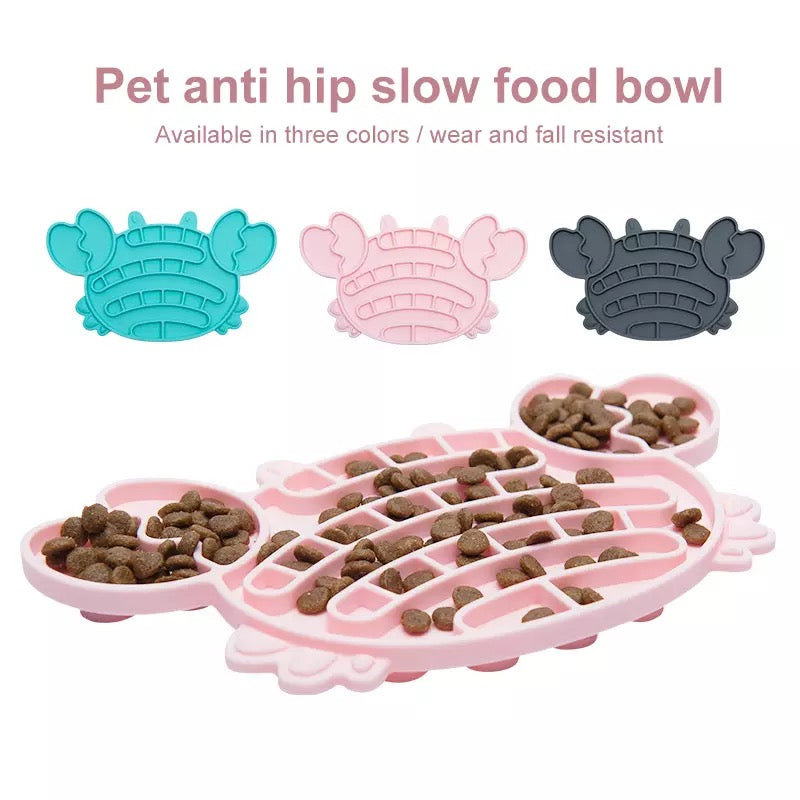 Aurum Paws Dog Mat Food Bowls Slow Pet Feeding Bowl Food Safety Silicone Dog Feeding Licking Pad Slow Dispensing Dog Feeders Dog Supplies